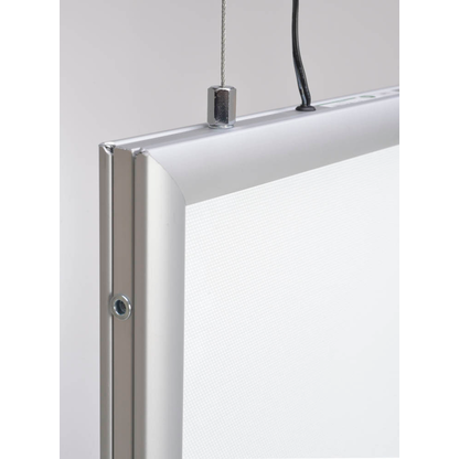 Artikelbild 4 für update displays LED-Leuchtrahmen Economy silber DIN A1 62,4 x 3,0 x 87,1 cm, 1 St., Artikelnummer 480405