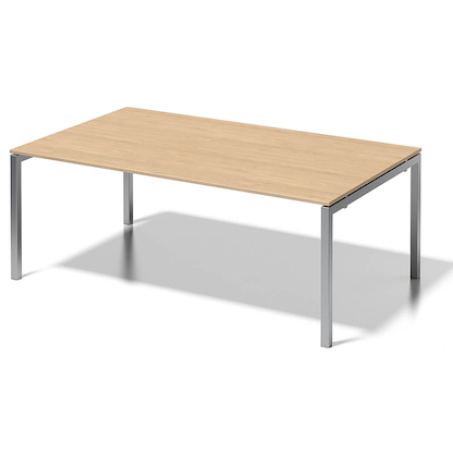 Artikelbild für BISLEY Konferenztisch Cito ahorn, silber rechteckig, 4-Fuß-Gestell silber, 200,0 x 120,0 x 74,0 cm, Artikelnummer 257372