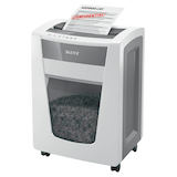 Artikelbild 1 für LEITZ IQ Office Pro Aktenvernichter mit Partikelschnitt P-5, 2 x 15 mm, bis 15 Blatt, weiß, Artikelnummer 634574