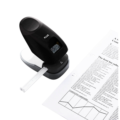 Artikelbild 5 für PLUS JAPAN Klammerloses Heftgerät schwarz, 1 St., Artikelnummer 273504