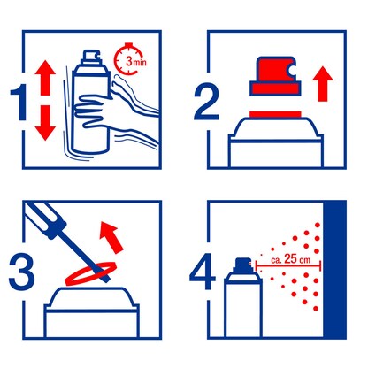 Artikelbild 3 für edding 5200 Acrylspray Sprühfarbe anthrazit matt, 1 St., Artikelnummer 495207