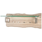 Artikelbild 1 für HAKU Möbel Wandgarderobe 32165 braun Holz 4 Haken 75,0 x 29,0 cm, Artikelnummer 552283