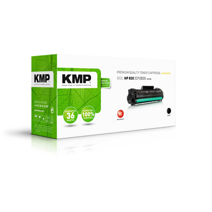 Artikelbild 2 für KMP H-T194 schwarz Toner kompatibel zu HP 83X (CF283X), Artikelnummer 155337