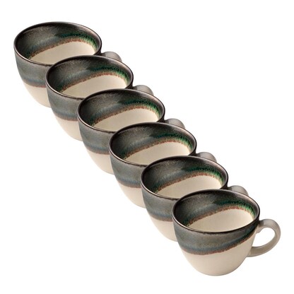 Artikelbild für HEART & SOUL Kaffeetassen Perfect Match Avocado grün 0,21 l, 6 St., Artikelnummer 109399