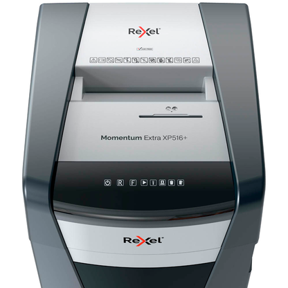 Artikelbild 11 für Rexel XP516+ Aktenvernichter mit Partikelschnitt P-5, 2 x 15 mm, bis 16 Blatt, grau, Artikelnummer 255857