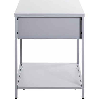 Artikelbild 5 für HAKU Möbel Konsole Nachttisch rechteckig Metall grau 40,0 x 40,0 x 53,0 cm, 1 St., Artikelnummer 339998