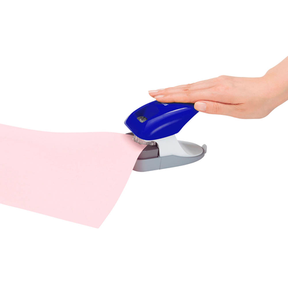 Artikelbild 2 für PLUS JAPAN Klammerloses Heftgerät blau, 1 St., Artikelnummer 368858