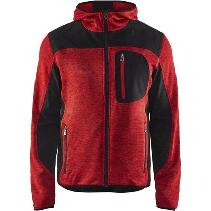 Artikelbild für BLAKLÄDER® Herren Strickjacke 4930 rot/schwarz Größe 3XL, Artikelnummer 566552