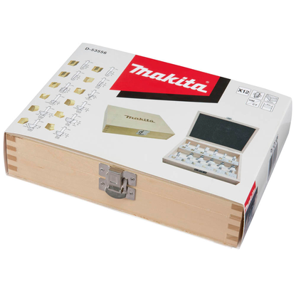 Artikelbild 2 für makita D-53556 Fräser-Set 12-teilig, Artikelnummer 475659