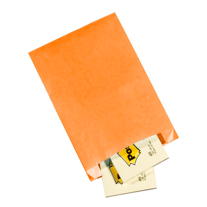 Artikelbild für VP Faltenbeutel orange 15,0 x 21,0 cm, 100 St., Artikelnummer 677682