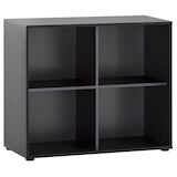 Artikelbild 1 für MÖBELPARTNER Aktenregal Aino schwarz 100,1 x 41,0 x 83,6 cm, 1 St., Artikelnummer 172336