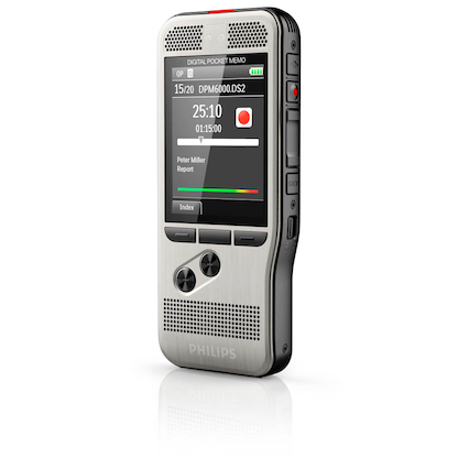 Artikelbild 5 für PHILIPS PocketMemo DPM6700 digitales Diktiergerät-Set 4 GB, Artikelnummer 277747