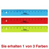 Artikelbild 1 für KUM Lineal L1 Flexi® TB Lefty® 15,0 cm, farbsortiert, Artikelnummer 650639