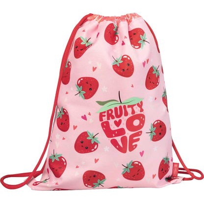 Artikelbild für BRUNNEN Turnbeutel Kunstfaser rosa/rot, Artikelnummer 778078