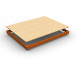 Artikelbild 1 für Simonrack Fachboden für Schwerlastregal ECOFORTE EA 1204 orange 120,0 x 60,0 cm, 1 St., Artikelnummer 828477