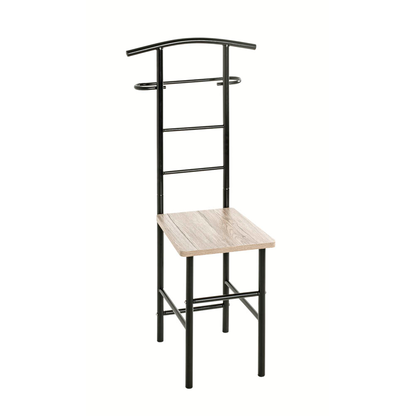 Artikelbild für HAKU Möbel Herrendiener 81550 eiche Metall 46,0 x 109,0 cm, Artikelnummer 192538