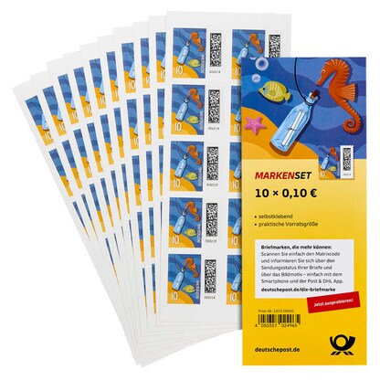 Artikelbild für Deutsche Post 0,10 € Briefmarken 