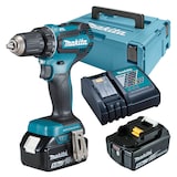 Artikelbild 1 für makita DDF485RTJ Akku-Bohrschrauber-Set 18,0 V, mit 2 Akkus, Artikelnummer 583387