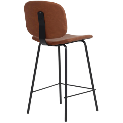 Artikelbild 5 für meet powered by PAPERFLOW Barhocker VINTAGE THVINX2.01.16 braun Kunstleder, 2 St., Artikelnummer 637907