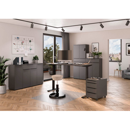 Artikelbild 6 für GERMANIA Aktenregal Mailand grafit 80,0 x 40,0 x 197,0 cm, 1 St., Artikelnummer 136529