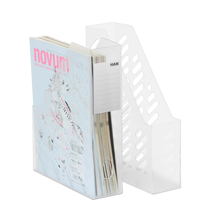 Artikelbild für HAN Stehsammler Klassik brillant 1602-63D transparent Kunststoff, DIN A4, 2 St., Artikelnummer 541029