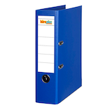 Artikelbild 1 für büroplus Ordner blau Kunststoff 8,0 cm DIN A4, 1 St., Artikelnummer 257089