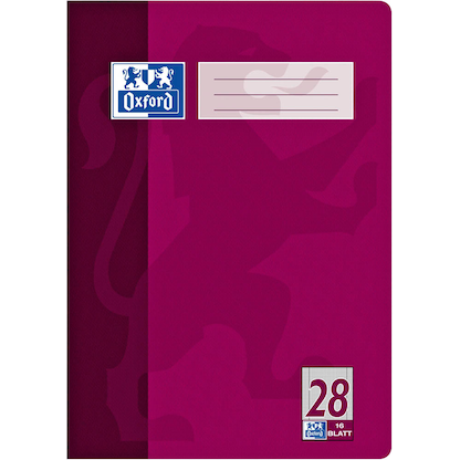 Artikelbild 2 für OXFORD Schulheft Lineatur 28 kariert DIN A4 Innen- und Außenrand, 16 Blatt, 1 St., Artikelnummer 273603