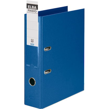 Artikelbild 5 für ELBA rado plast Ordner blau Kunststoff 8,0 cm DIN A4, 1 St., Artikelnummer 255620