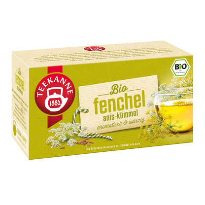Artikelbild für TEEKANNE Fenchelteemischung mit Kümmel und Anis Bio-Tee 18 Portionen, Artikelnummer 778502