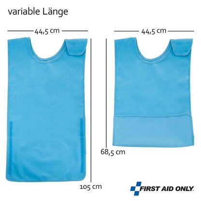 Artikelbild 3 für FIRST AID ONLY® unisex Lätzchen blau Größe individuell einstellbar 1 St., Artikelnummer 314116