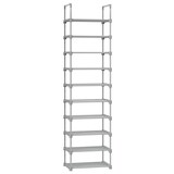 Artikelbild 1 für SONGMICS Schuhregal grau 45,0 x 30,0 x 174,0 cm, 1 St., Artikelnummer 438418