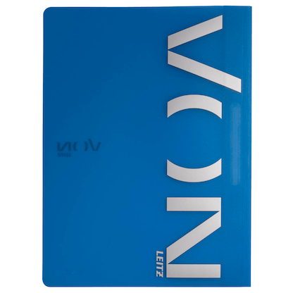 Artikelbild 7 für VON LEITZ Schnellhefter Kunststoff blau DIN A4, 1 St., Artikelnummer 635119