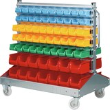 Artikelbild 1 für Allit Kleinteileregal ProfilPlus Depot 455925 silber 120,0 x 72,0 x 116,0 cm, Artikelnummer 837118