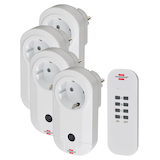 Artikelbild 1 für brennenstuhl Comfort-Line RC CE1 4001 Funk-Steckdosenadapter, 4 St., Artikelnummer 853320