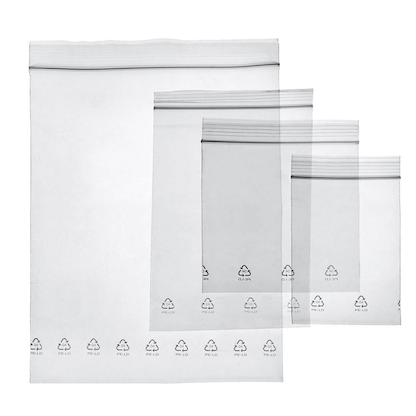 Artikelbild für WIHEDÜ Druckverschlussbeutel-Set 50 µm 7,0 - 16,0 x 10,0 - 22,0 cm, 50 St., Artikelnummer 581306