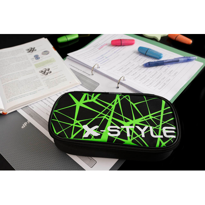 Artikelbild 5 für EBERHARD FABER Schlampermäppchen Jumbo schwarz/grün, 21,5 x 10,5 cm, Artikelnummer 106668