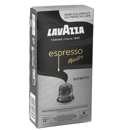 Artikelbild 3 für LAVAZZA Espresso Maestro Ristretto Kaffeekapseln, Arabica- und Robustabohnen kräftig, 10 Stück, Artikelnummer 125478