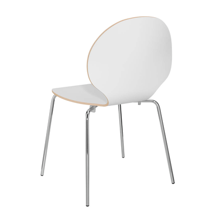 Artikelbild 5 für Nowy Styl Schalenstühle Cafe VI weiß Holz, 4 St., Artikelnummer 472600