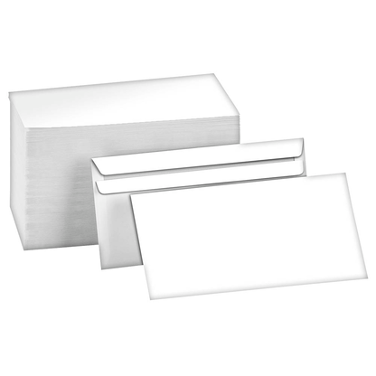 Artikelbild für MAILmedia Briefumschläge DIN lang ohne Fenster weiß selbstklebend 1.000 St., Artikelnummer 251306