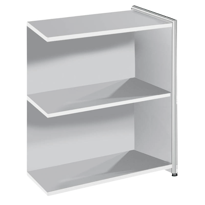 Artikelbild für Kerkmann Aktenregal Lago weiß 78,0 x 38,0 x 78,0 cm, 1 St., Artikelnummer 388132