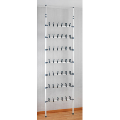 Artikelbild 7 für WENKO Teleskop-Schuhregal Atlas weiß 68,5 x 8,5 x 100,0 - 300,0 cm, 1 St., Artikelnummer 532198