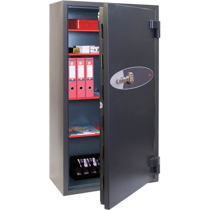 Artikelbild für phoenix Tresor Mercury Sicherheitsstufe 2 nach EN 1143-1 mit Feuerschutz graphitgrau 86,0 x 50,0 x 163,0 cm, Artikelnummer 845143