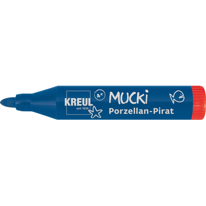 Artikelbild 3 für KREUL MUCKI Pirat Porzellanstifte farbsortiert 2,0 - 5,0 mm, 5 St., Artikelnummer 114909