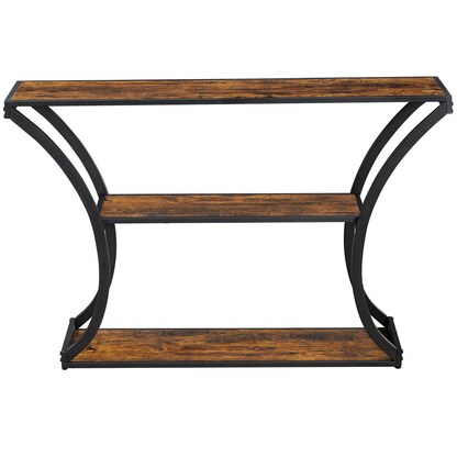 Artikelbild 7 für VASAGLE Konsolentisch rechteckig Spanplatte braun 120,0 x 30,0 x 80,0 cm, 1 St., Artikelnummer 289197