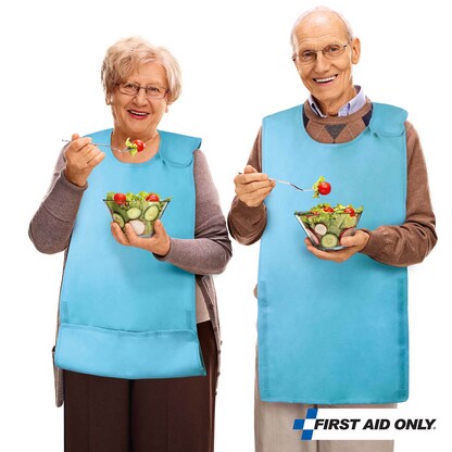 Artikelbild 2 für FIRST AID ONLY® unisex Lätzchen blau Größe individuell einstellbar 1 St., Artikelnummer 314116