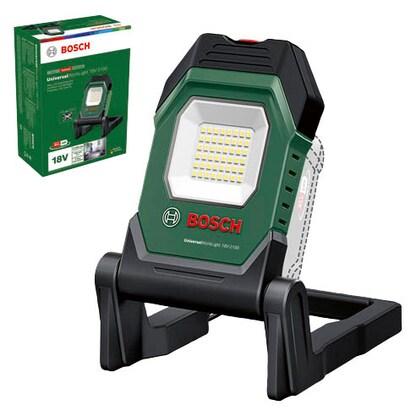 Artikelbild 2 für BOSCH Home & Garden UniversalWorkLight 18V-2100 LED Baustrahler grün, schwarz, Artikelnummer 467278