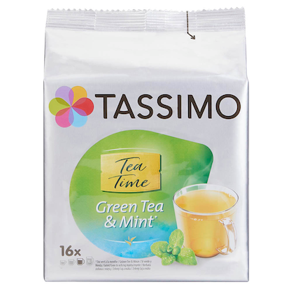 Artikelbild 10 für TASSIMO Tea Time Green Tea & Mint Teediscs 16 Portionen, Artikelnummer 971044