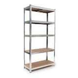 Artikelbild 1 für relaxdays Schwerlastregal 10019041_0 silber 90,0 x 41,0 x 180,0 cm, Artikelnummer 452437