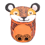 Artikelbild 1 für BELMIL® Kindergartenrucksack Mini Animals Tiger Kunstfaser orange/schwarz, Artikelnummer 271279