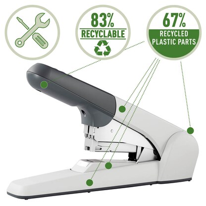 Artikelbild 9 für LEITZ Heftgerät 5552 grau, 1 St., Artikelnummer 437139